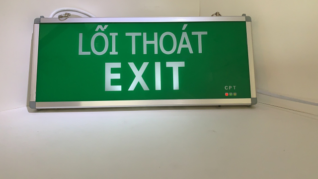 Светодиодная перезаряжаемая аварийная аккумуляторная батарея, индивидуальная безопасность, пиктограмма, выходной светильник