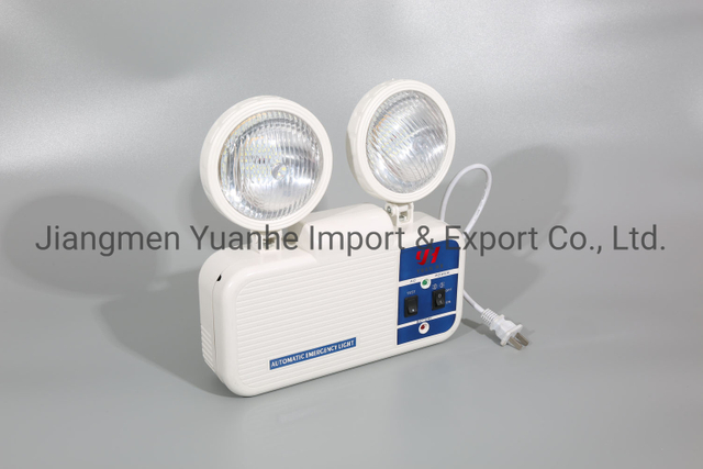 Светодиодный аварийный свет с двойной головкой / двумя точечными светильниками