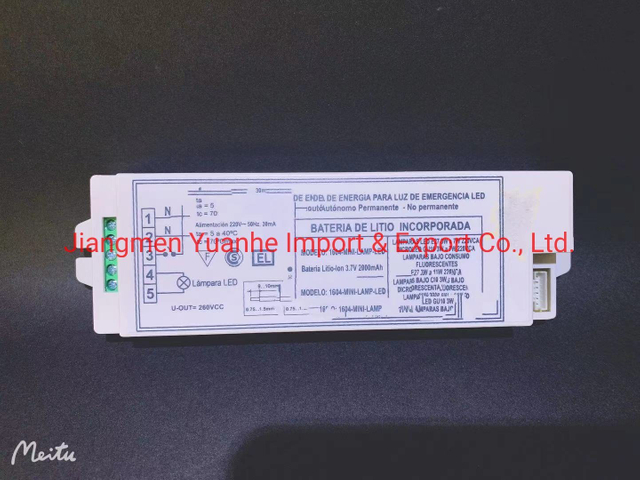 Комплект аварийного драйвера светодиодной аккумуляторной батареи для всех светодиодных ламп