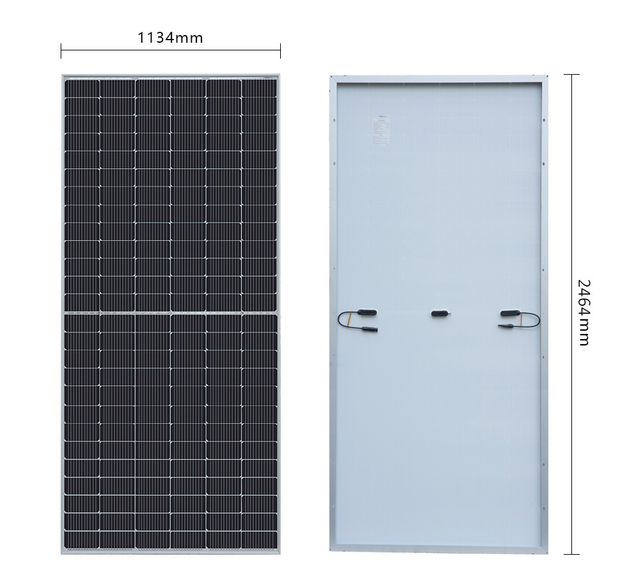 Солнечная панель PV Panel Mono Half-Cut Glass Module 600W 156PCS Солнечные элементы Солнечная энергетическая система