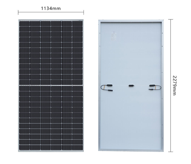 Солнечная панель PV Panel Mono Half-Cut Glass Module 540W 144PCS Солнечные элементы Солнечная энергетическая система