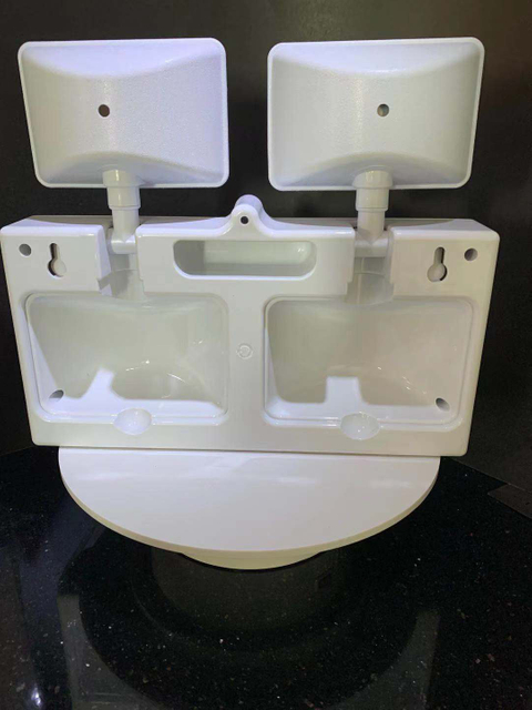 Светодиодная перезаряжаемая аварийная батарея для пожаротушения с двумя головками Настенная лампа по индивидуальному заказу