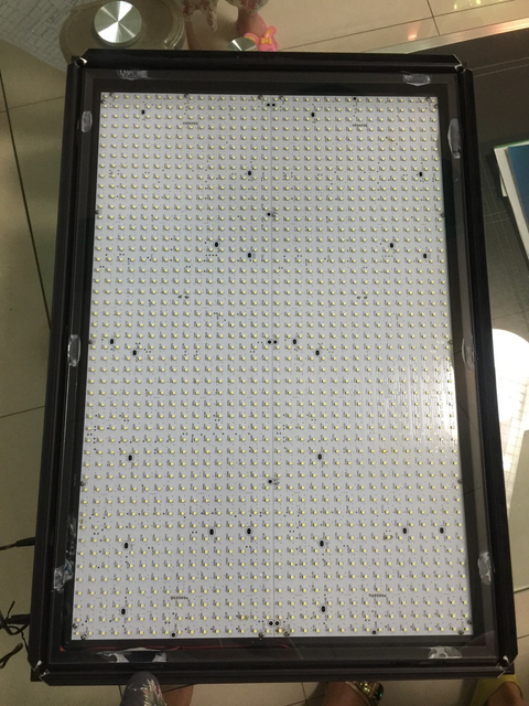 Светодиодный рекламный световой короб с анимацией Reprograme